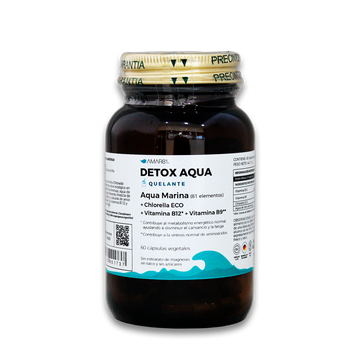 DETOX AQUA (60 caps.), quelante remineralizante para desintoxicar de forma suave