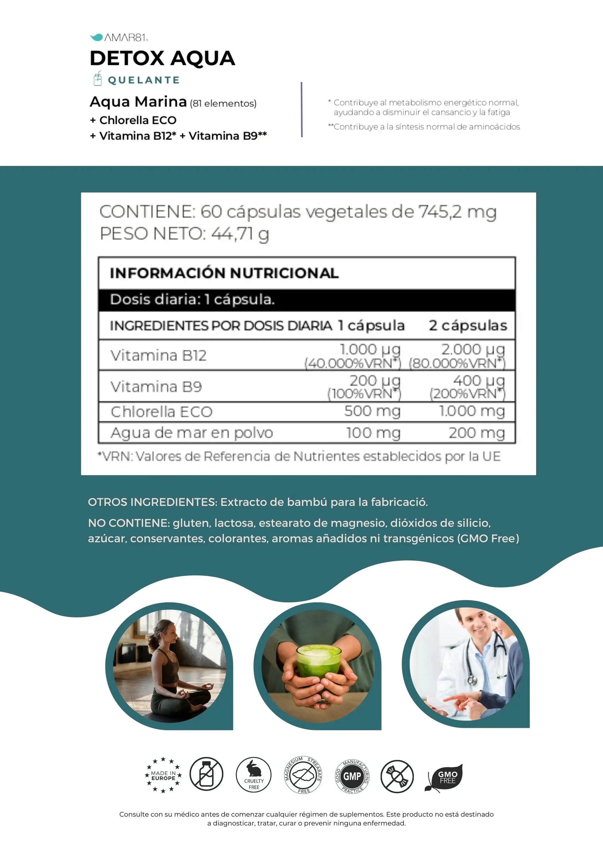 limpiar el cuerpo capsulas