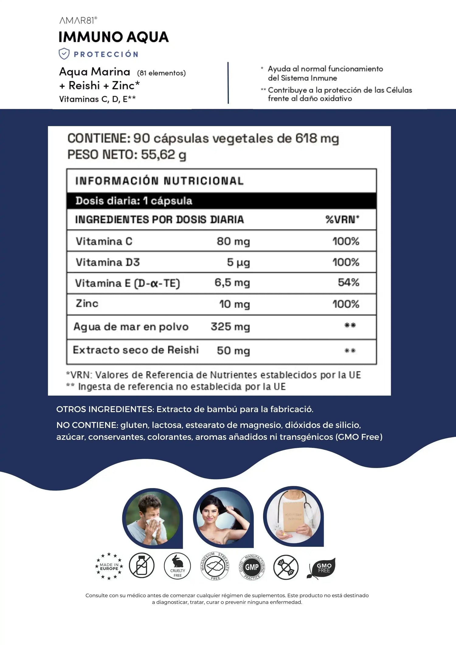 minerales marinos para sistema inmune